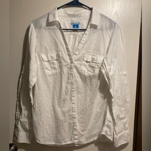 Columbia CFG Womans button up shirt